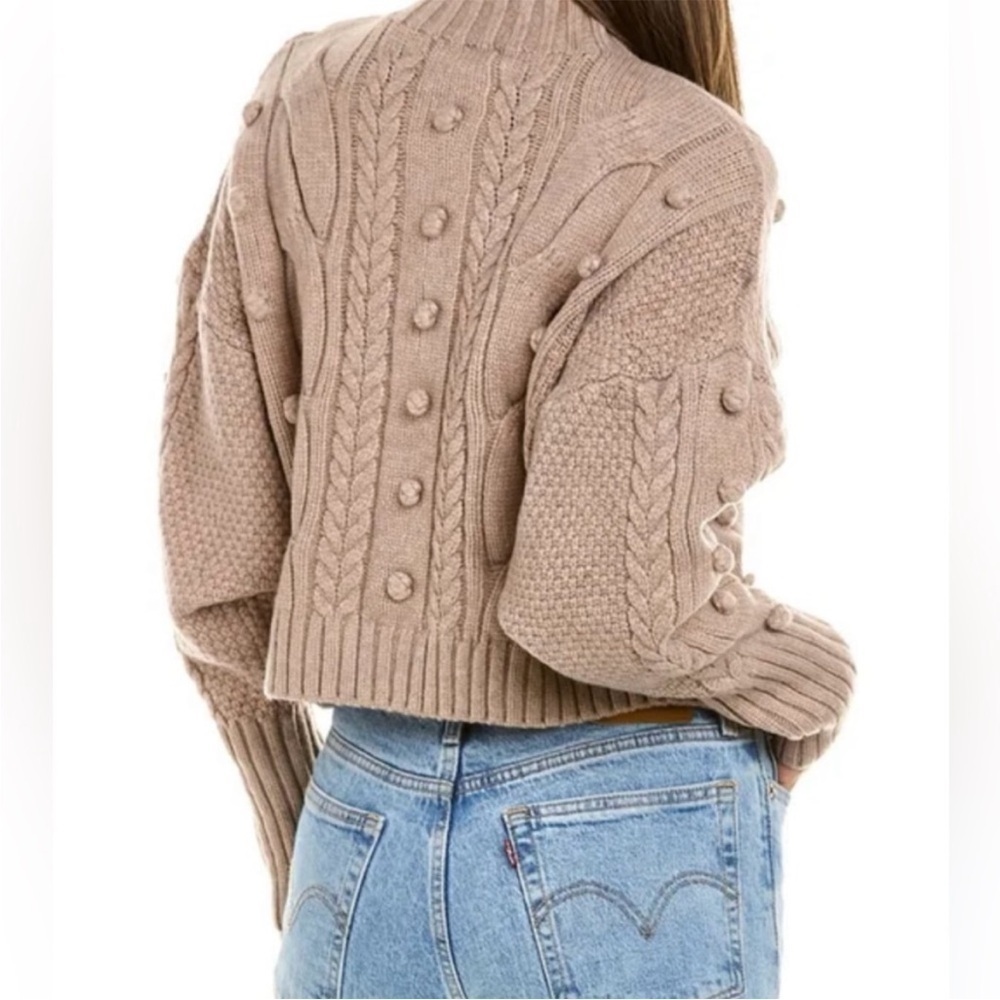 ⭐️ NWT BLANK NYC Bare With Me Mock Neck Sweater XS - Picture 4 of 12